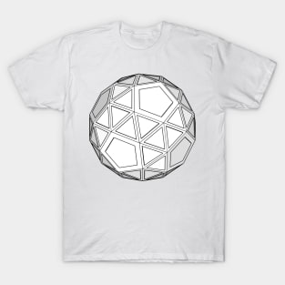 gmtrx lawal snub dodecahedron T-Shirt